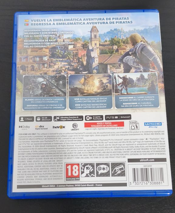 Assassin's Creed Black Flag Resynced PS5