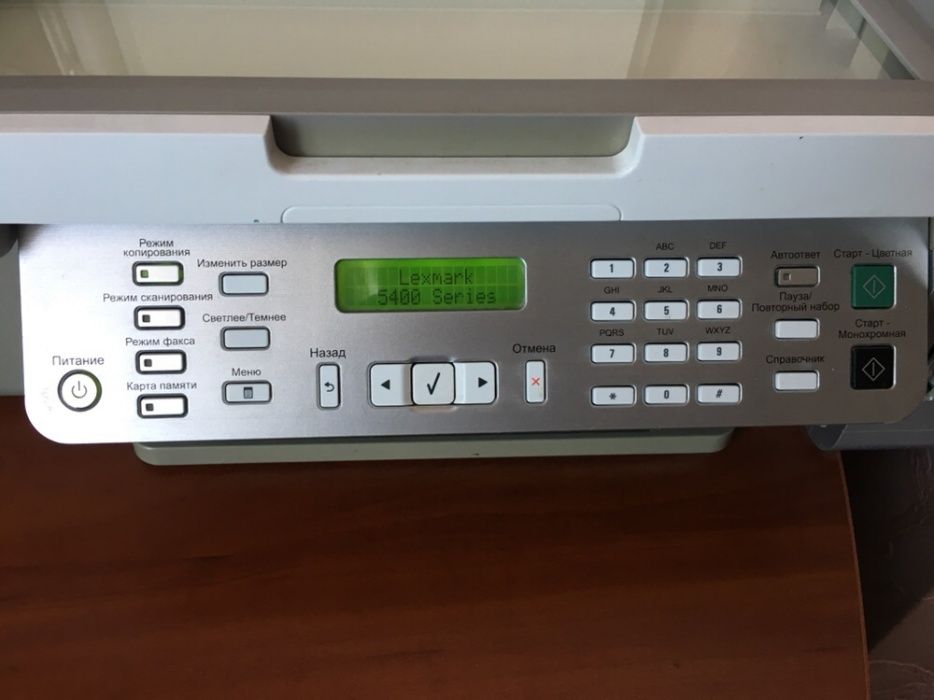 Lexmark X5470 в рабочем состоянии