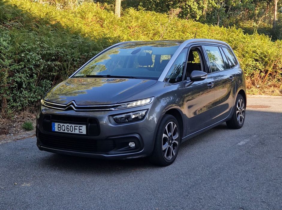 11.000€! Citroën Grand Spacetourer de 2019, 7 lugares, 1,5 HDI c/ cx automática, c/ 211 mil kms