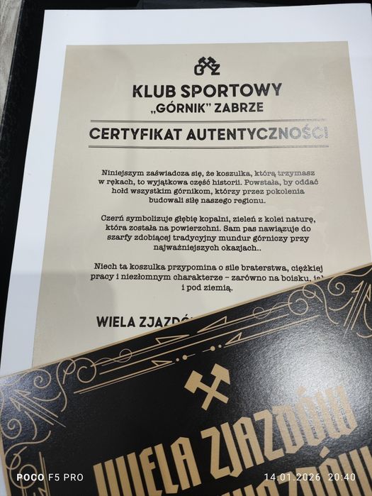 Koszulka górnik Zabrze
