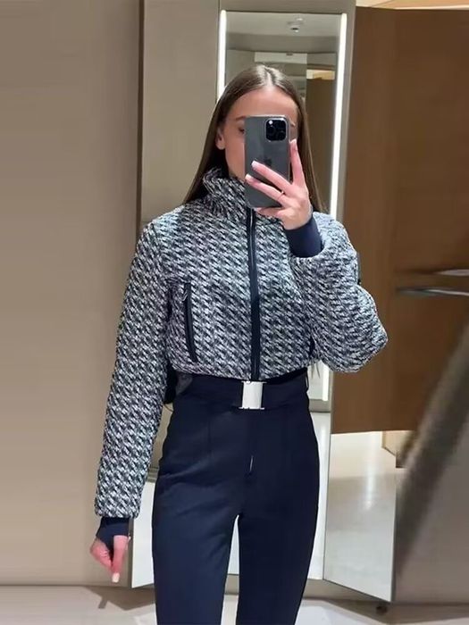 Жіночий зимовий комбінезон oysho  стильний крутий по фігурі