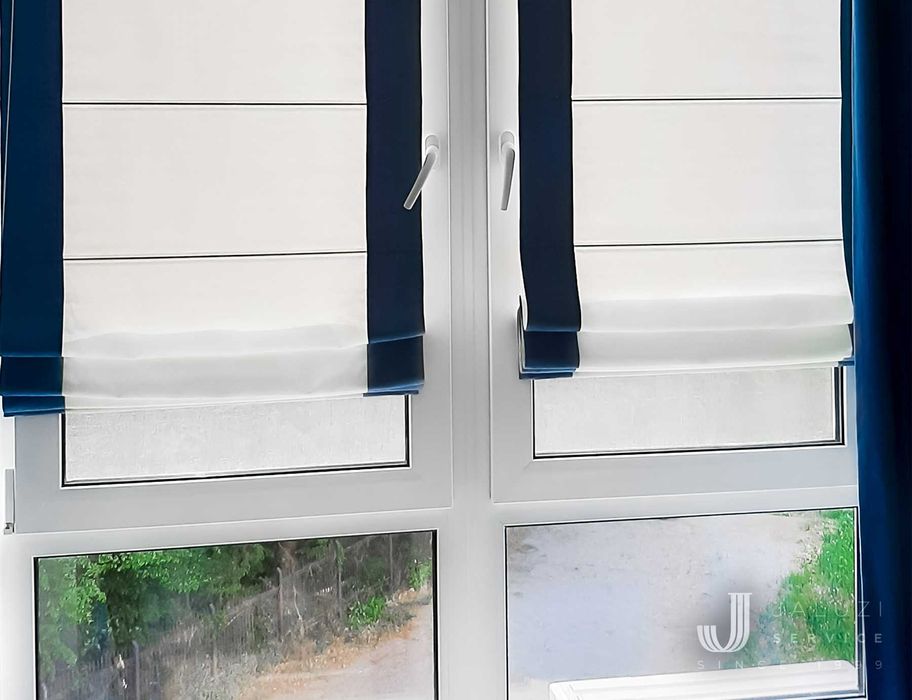 Рулонные шторы  точно до 1 мм. Жалюзи день ночь и римские шторы