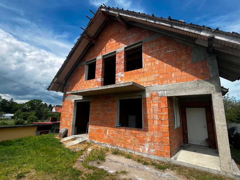 Dom w budowie 160 m² z widokiem na Ślężę | Działka 1358 m² | Pełne media | Sobótka - Widok 5