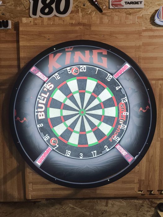 Kompletne Oświetlenie LED ring do darta winmau redragon target dart