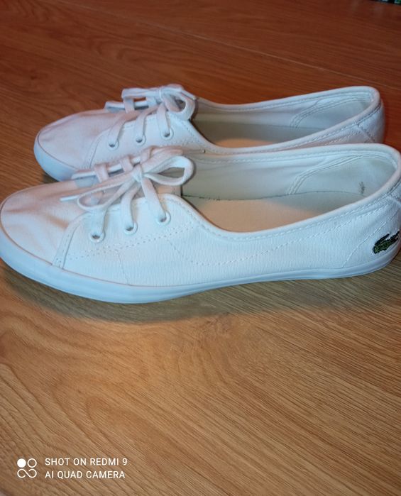 LACOSTE Ziane Chunky tenisówki białe 38 (dostawa gratis)