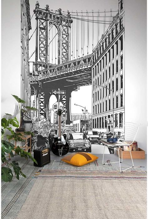 Tapeta panoramiczna, mural