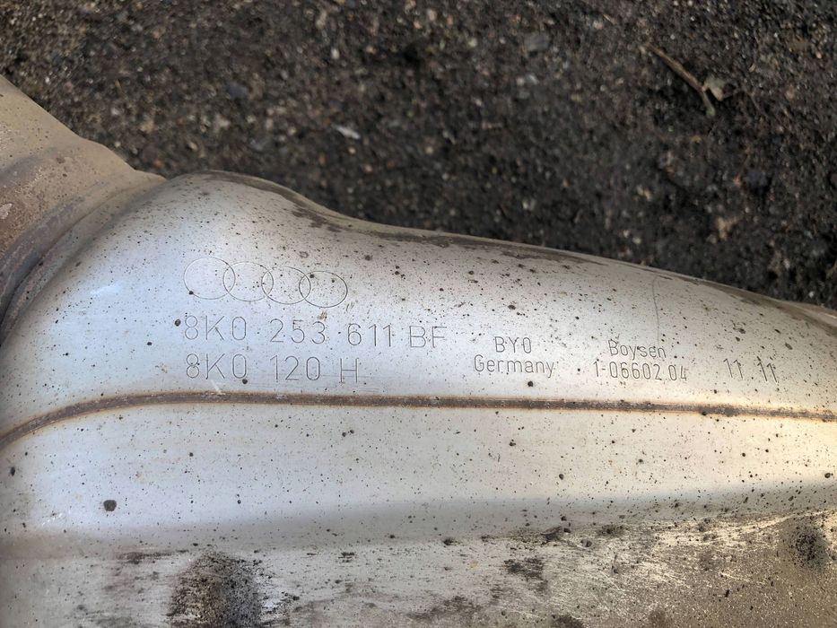 kompletny wydech audi a5 a4 b8 3.0 tdi cla quattro 8k0253611bf 8k02536