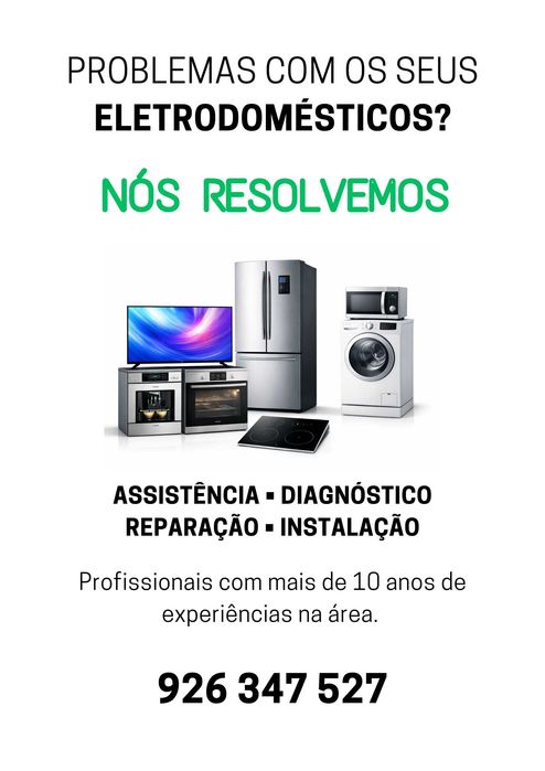 Eletrodomésticos  - instalação, reparação, diagnóstico, assistência