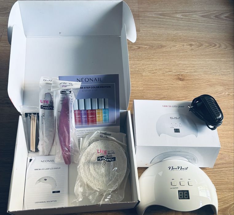 NEONAIL zestaw do hybrydy 18W/36 LED Lamp
