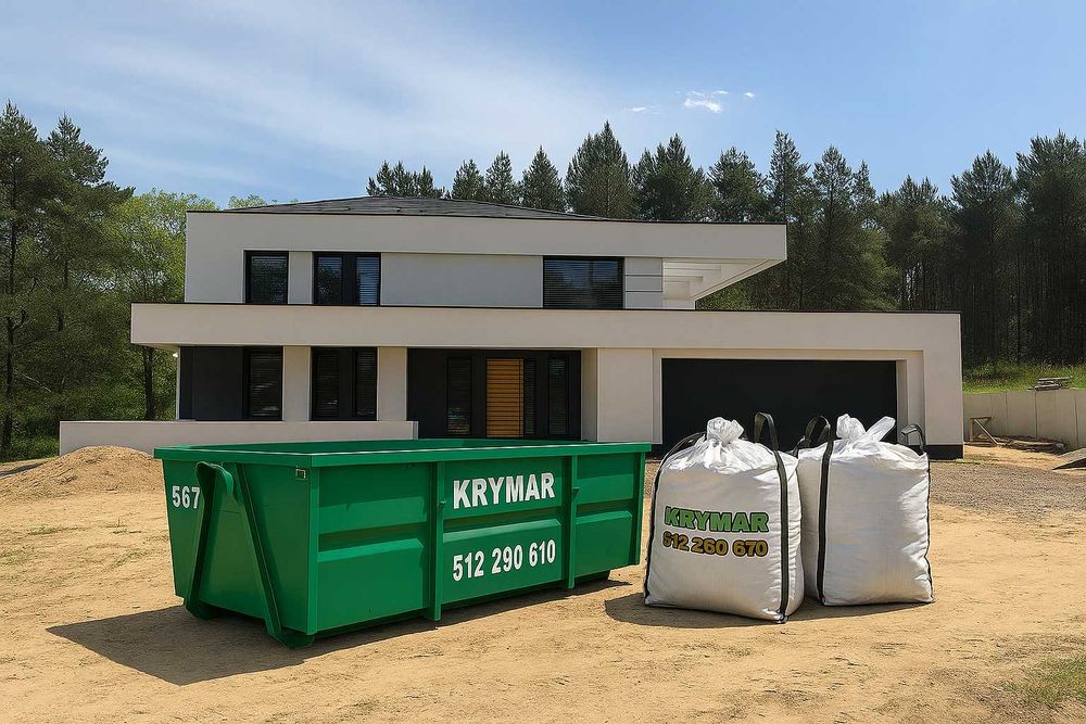 Wywóz Śmieci Gruzu Odpadów Kontenery, Worki BIG BAG Warszawa i okolice