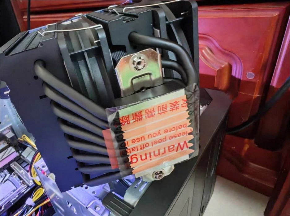 Кулер процесора 8 трубок