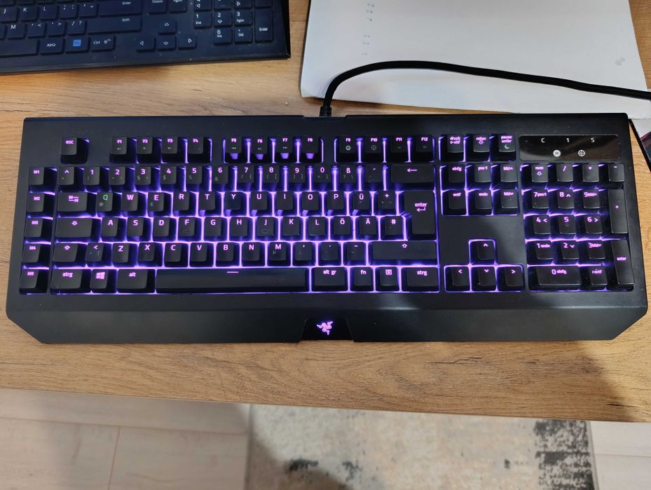 Klawiatura gamingowa RAZER BLACKWIDOW CHROMA V2 klawiatura niemiecka