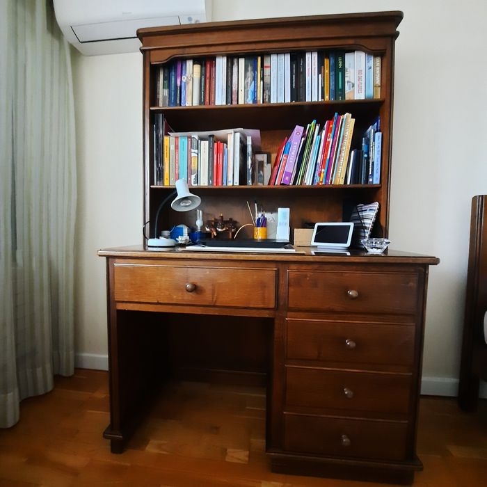 Mobilia vintage de quarto de solteiro/estudante