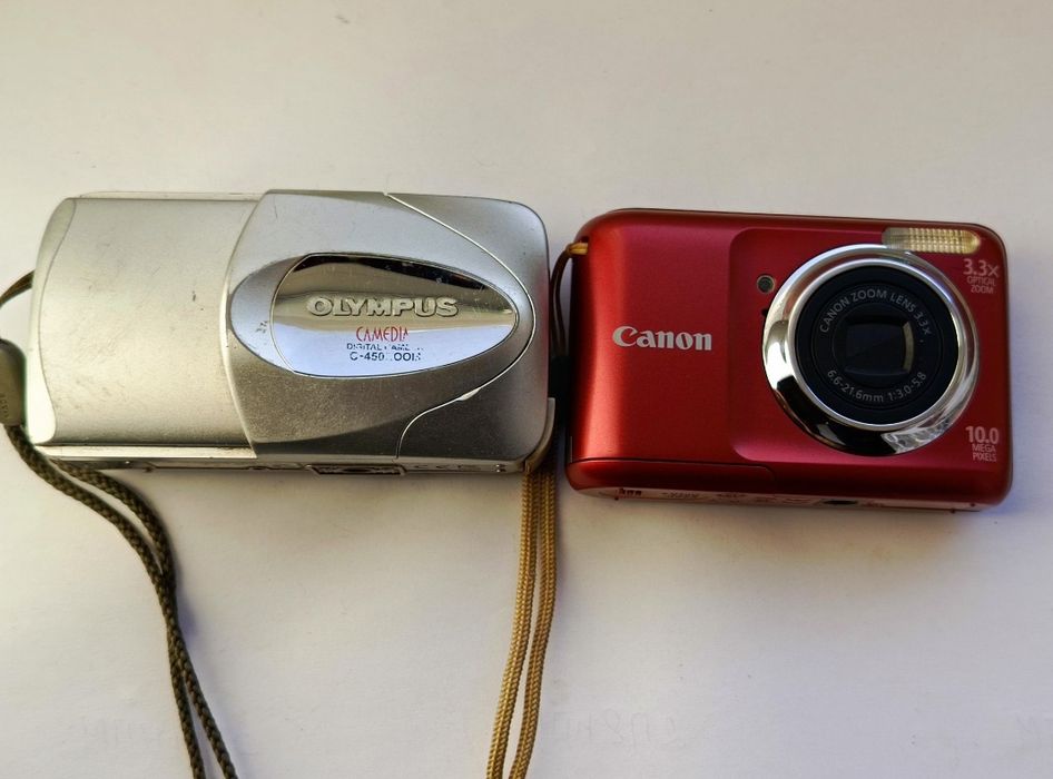 Фотоаппараты Canon A-570,550, Olympus,видеокамеры Sony..