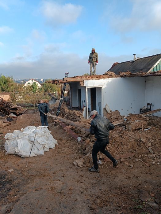 Уборка участка под ключ, покос травы, спил деревьев, корчевка пней