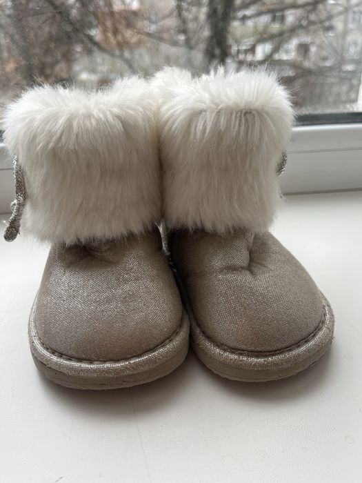 Уги H&M 20-21, Ботинки утеплені 12 см, ботинки осінні 20 розмір