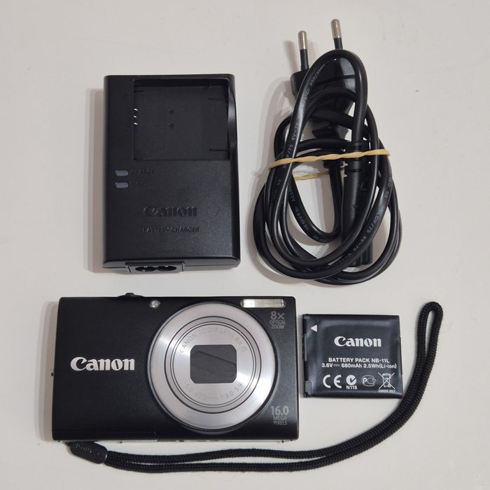 Canon Powershot A4050 IS - 16MP - Máquina fotográfica digital compacta