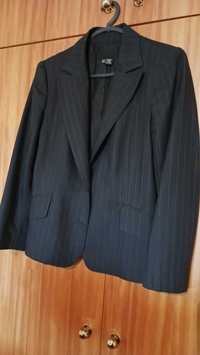 Blazer cinzento como novp
