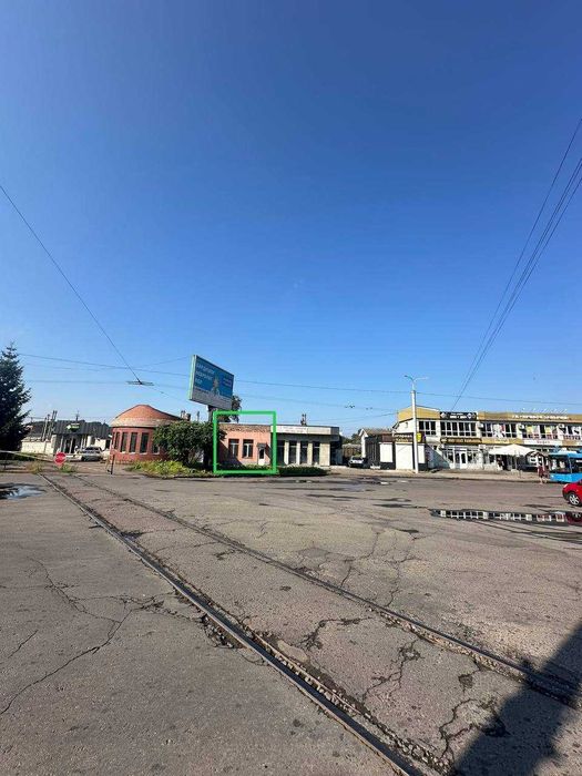 ЖД Вокзал 25м2 Здам ФАСАДНЕ Видове приміщення з Парковкою біля ЗУПИНКИ