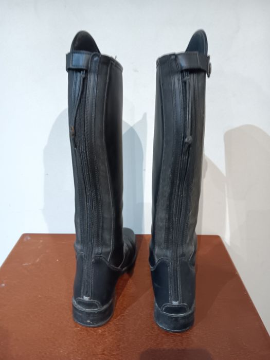 Botas de equitação pele 35