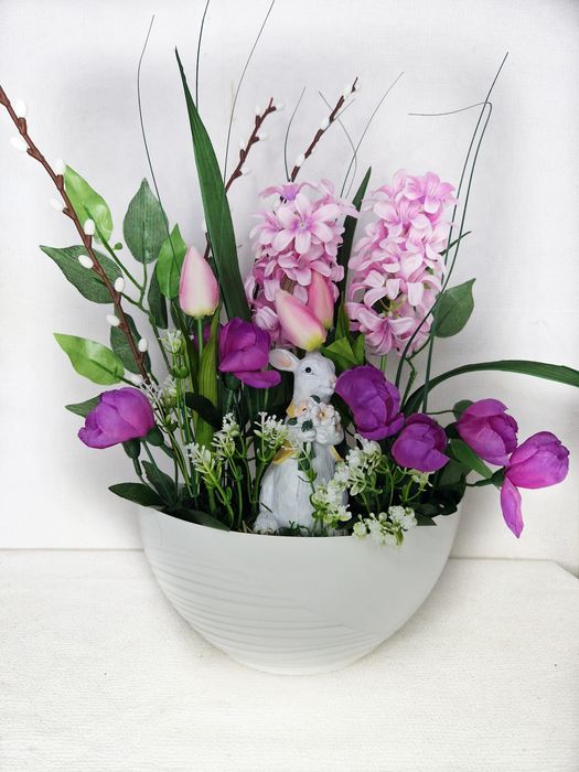 Stroik wielkanocny dekoracje wnętrz