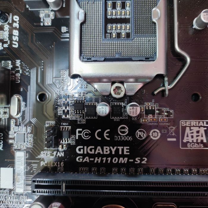 Продам GIGABYTE GA-H110M-s2