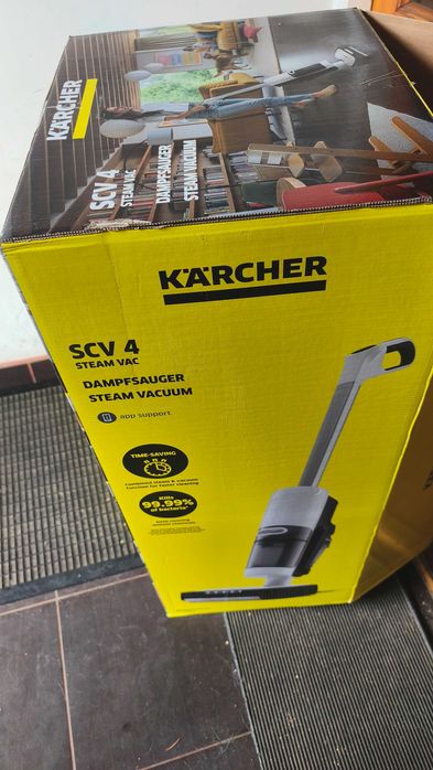 KARCHER SCV 4 Steam Vac mop parowy NOWY