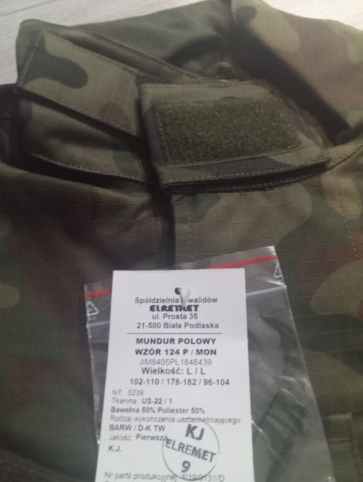 Nowy mundur zimowy wojskowy