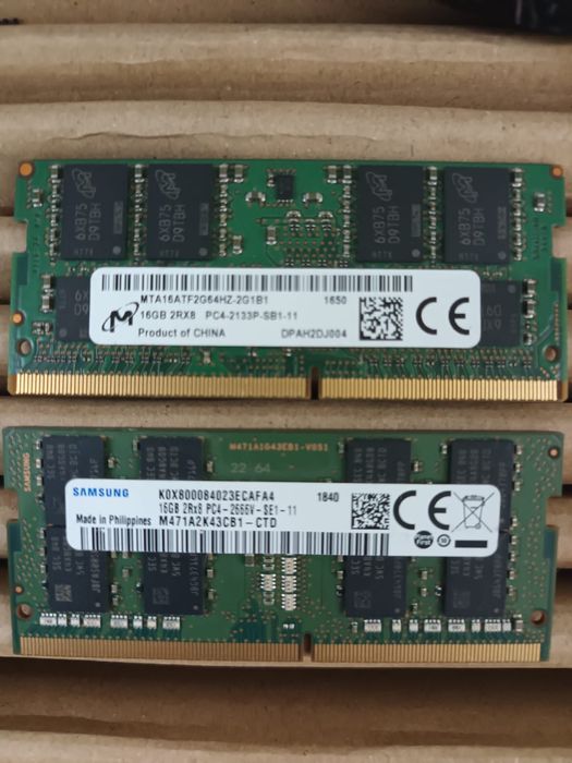 Memórias Ram Portátil DDR4 32GB(2×16GB)