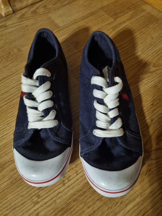Tenisówki Polo Ralph 38,5 cm granatowe