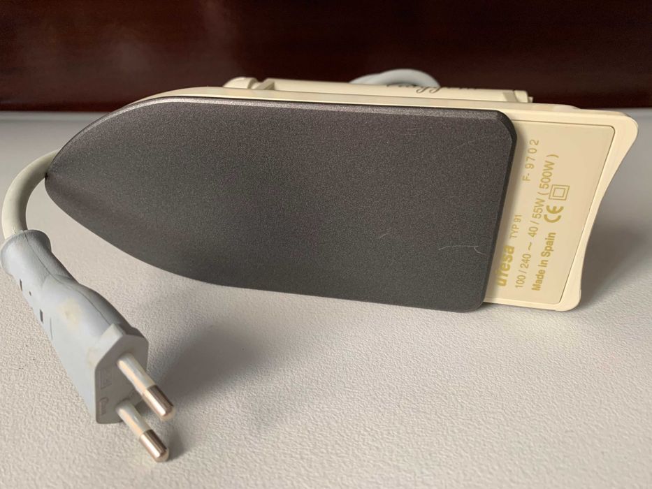 Ferro de Engomar Portátil Antigo Ufesa