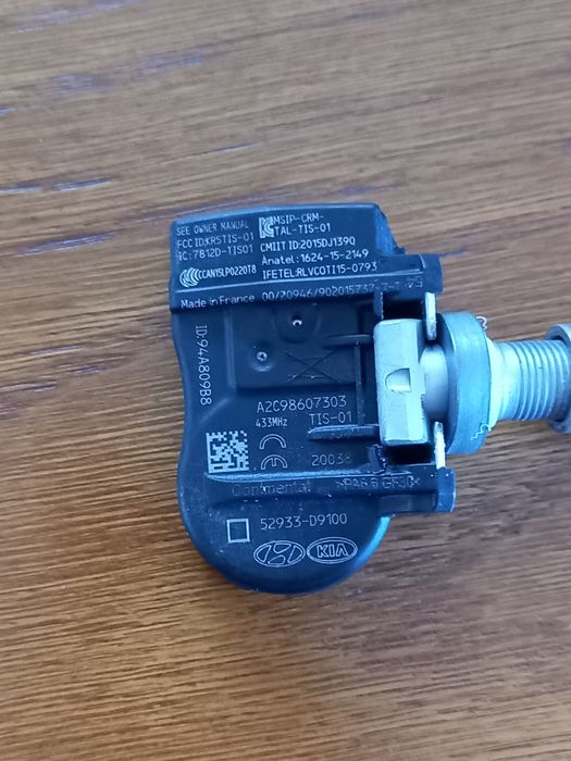 Czujniki tpms kia sportage