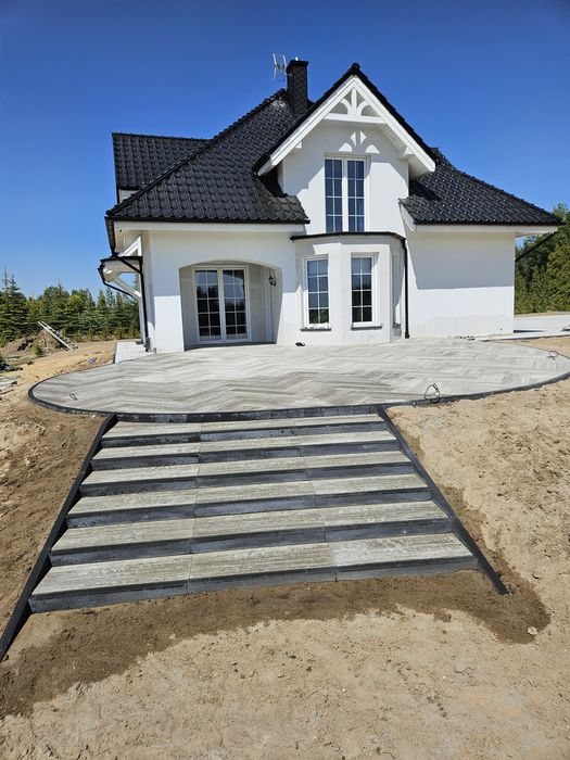 Brukarstwo układanie kostki brukowej