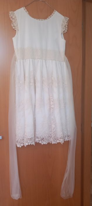 Vestido 1 comunhão 12 anos