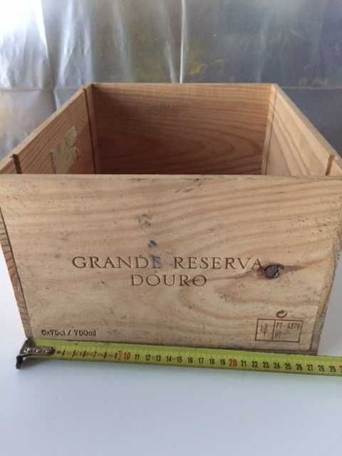 Caixa madeira para vinho colecionismo