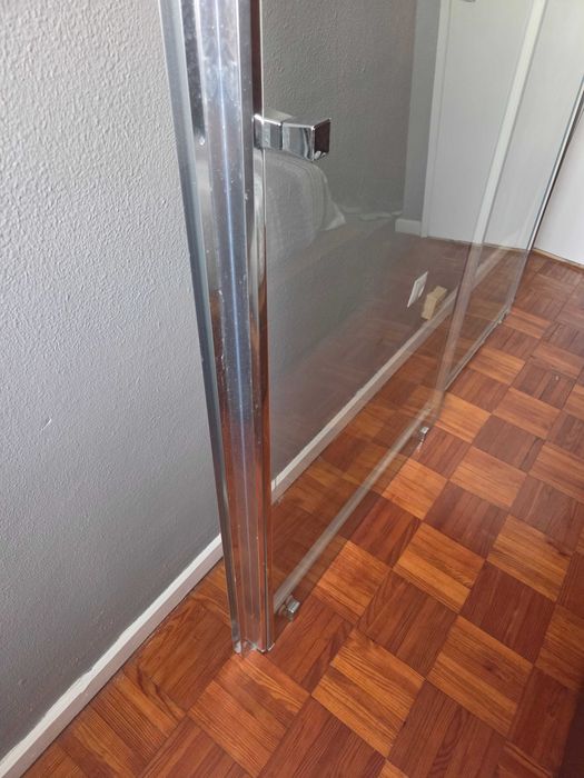 Porta duche linear 160cm.