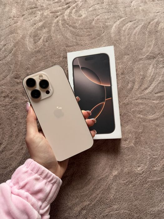 Iphone 16 pro desert titanium 256