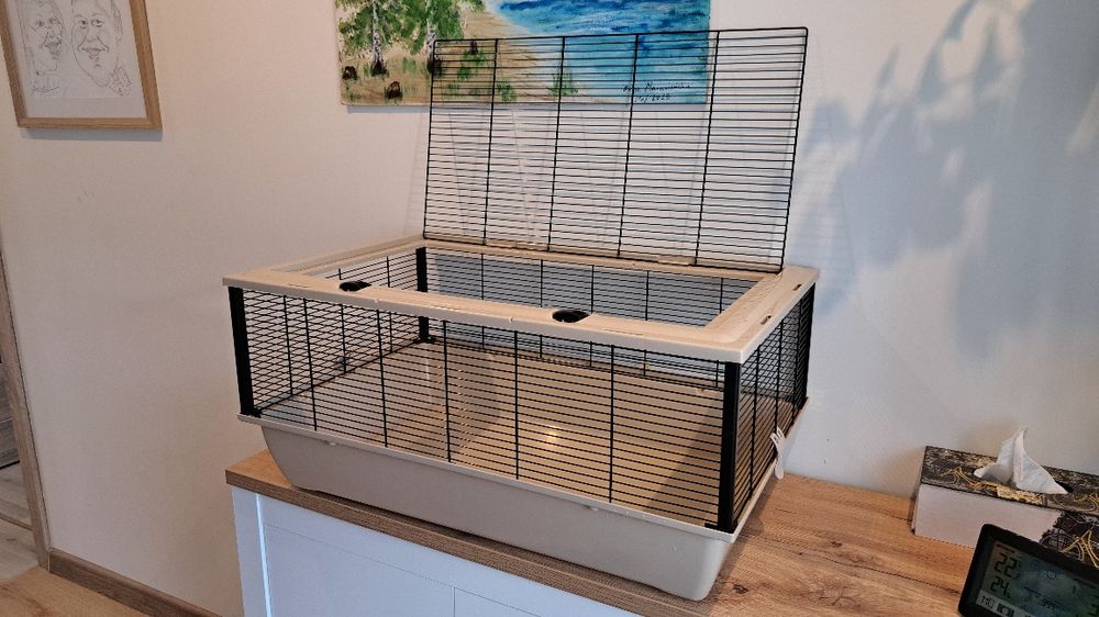 Klatka dla gryzonia + akcesoria