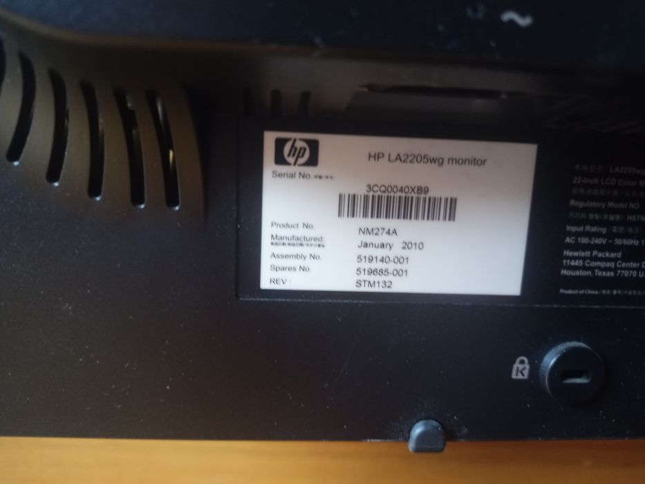 Monitor HP LA2205wg