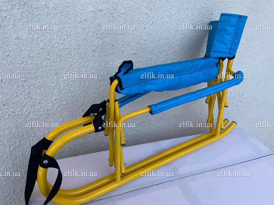 Санки трансформер із підстилкою та батьківською ручкою Франківськ