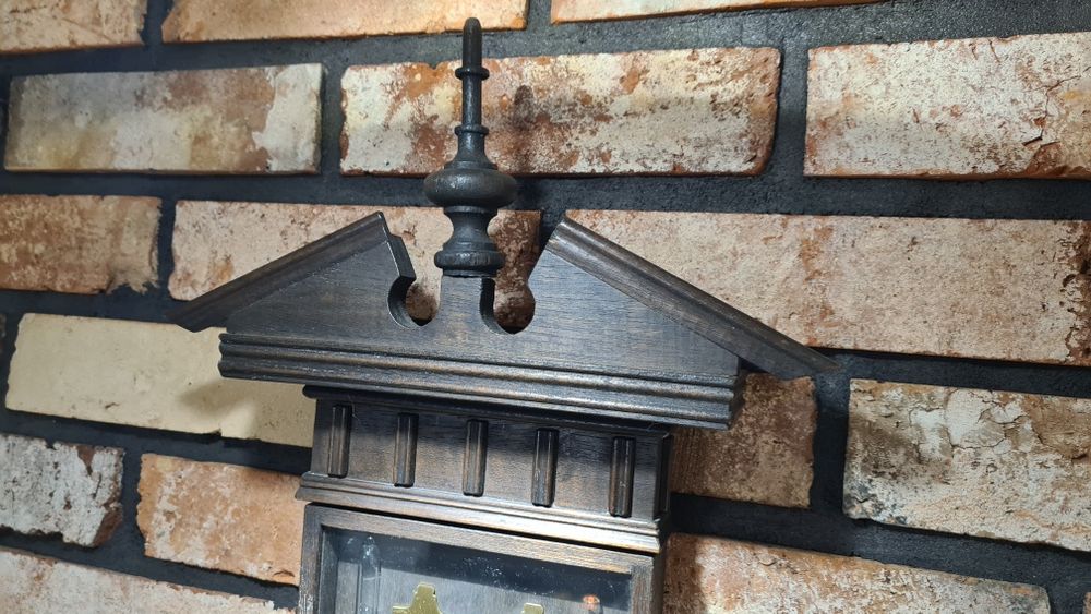 Duża ścienna stacja meteorologiczna – barometr, termometr – 120 cm – s