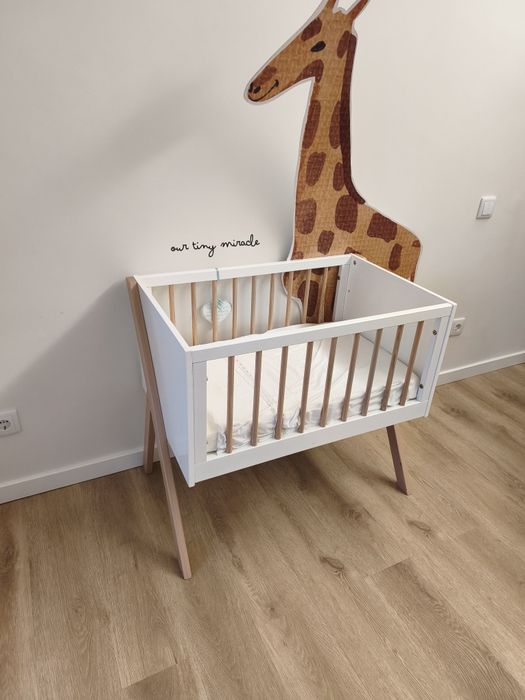 Berço / Cama Evolutiva 3 em 1 Zy Baby (Zippy) – Modelo Nórdico (Como Novo)