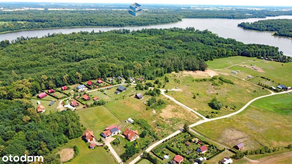 Małdyty Sople działki w otulinie lasu nad jeziorem