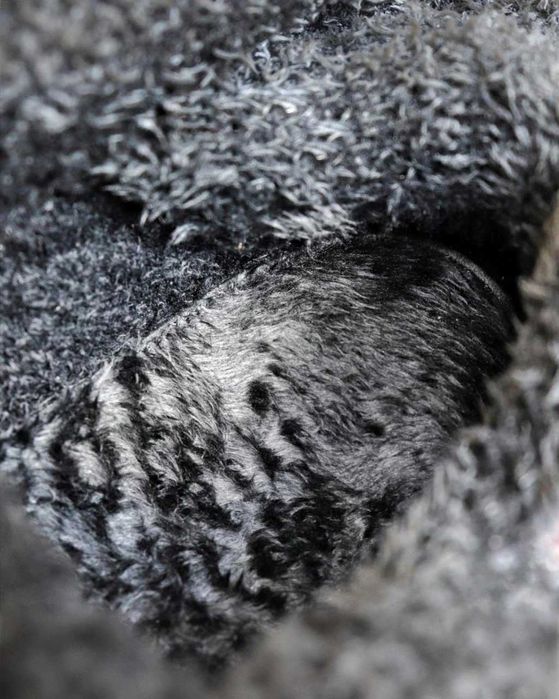 Чоловічі зимові кросівки Nike теплі з хутром чорні Найк 40 41 42 43 44