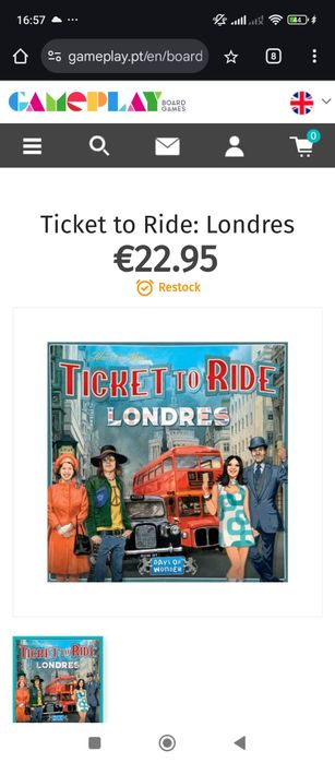 Ticket to Ride - Londres