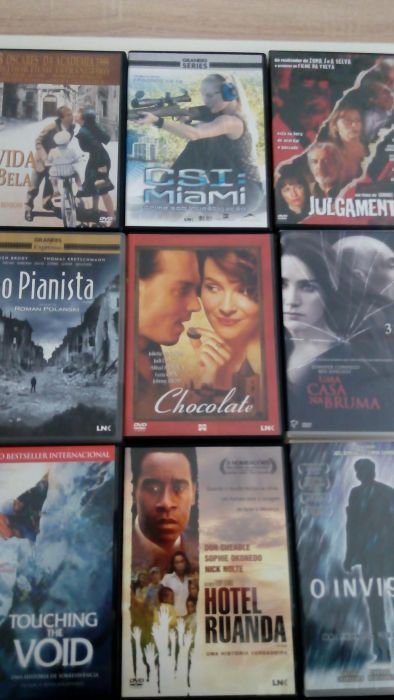 Dvds originais 1€ cada