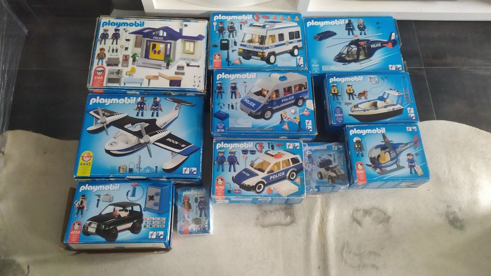 Playmobil 11 sets polícia