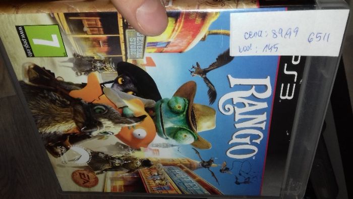 Rango ps3, sklep tychy, wymiana