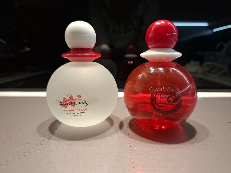 Perfumy damskie zestaw Sweet Candy nowe Coconut Dream i Strawberry Kis