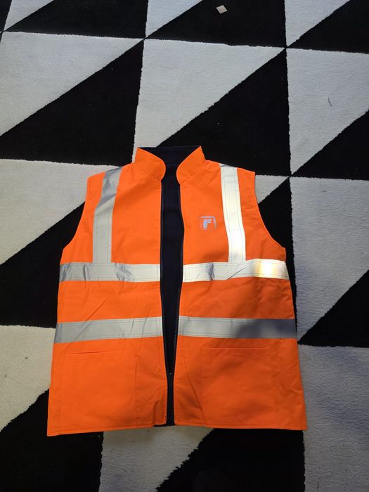 Kamizelka ostrzegawcza na polarze. Roz xl